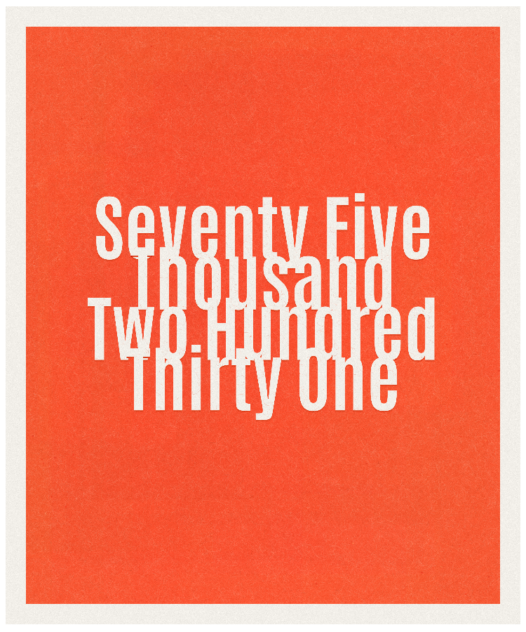 Count #75231