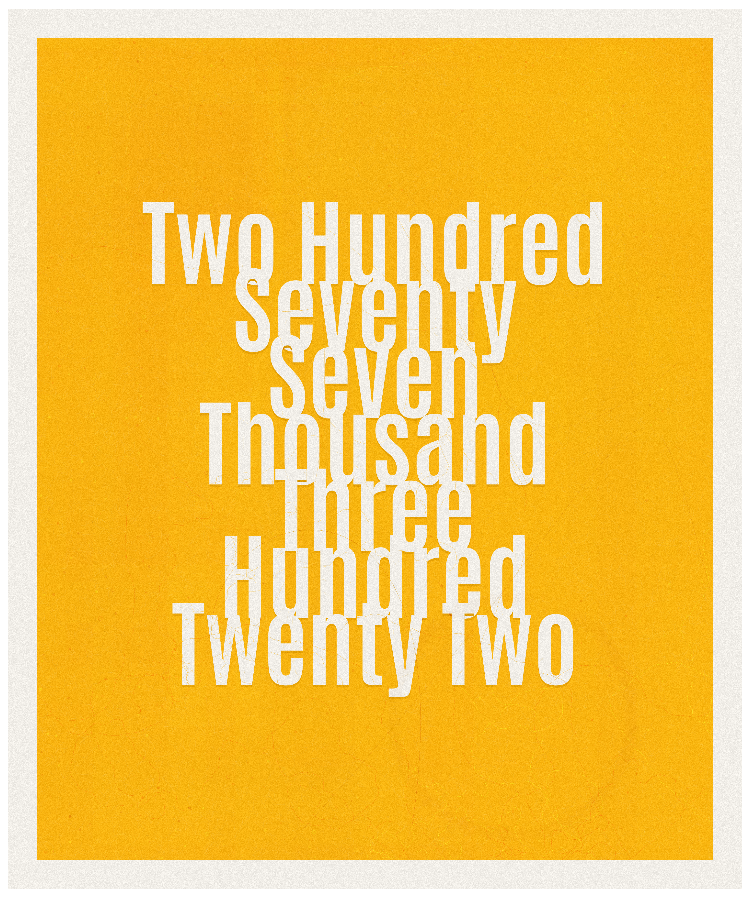 Count #277322