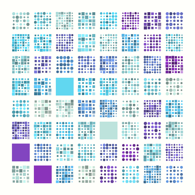 Pastel Grid #15