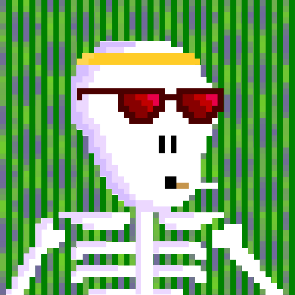 PIXEL SKULLETTI 1 #118