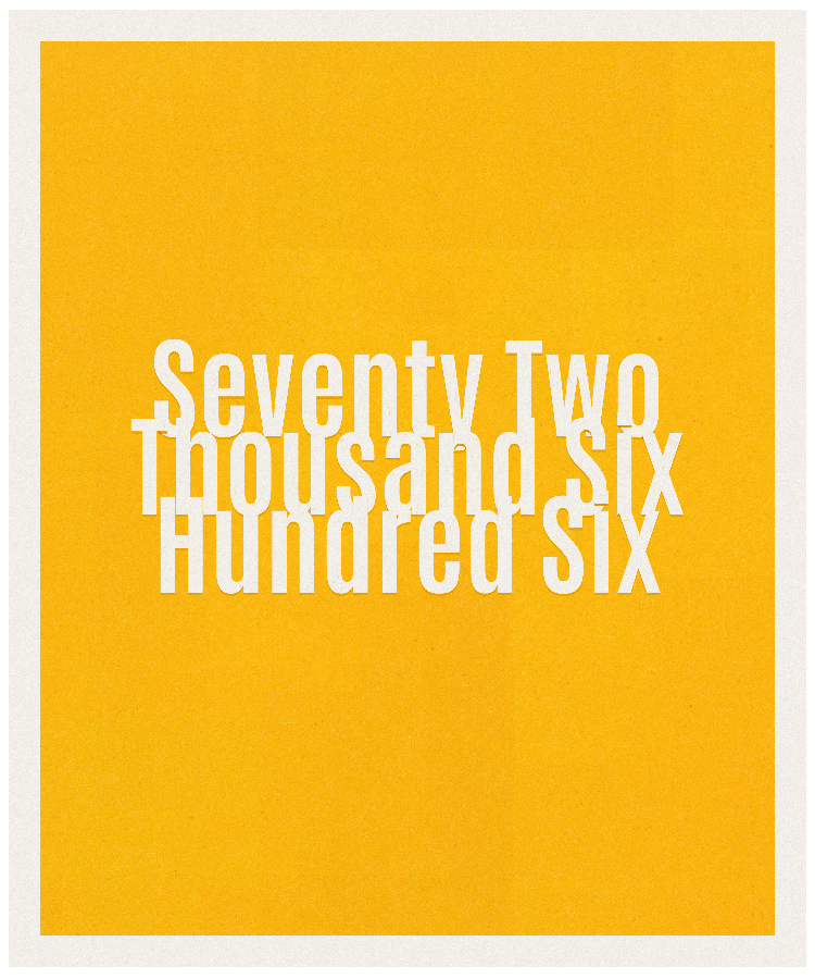 Count #72606