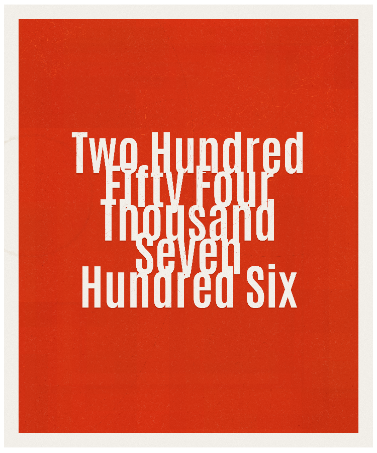 Count #254706