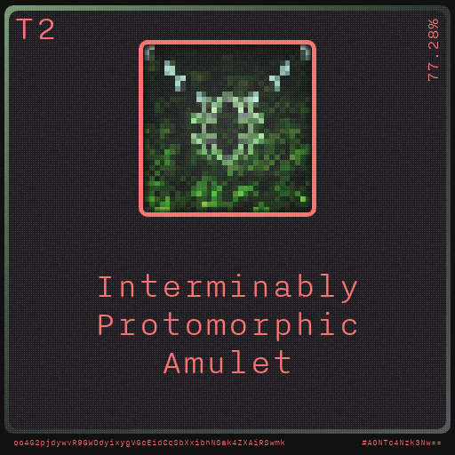 Gear for your quests - Amulet #82