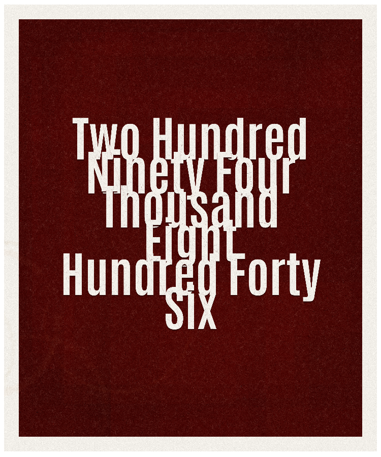Count #294846