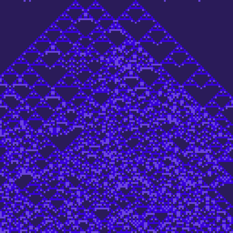 Totalistic Cellular Automata #417