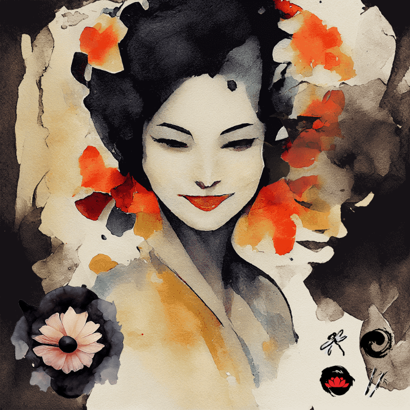 calm geisha #4