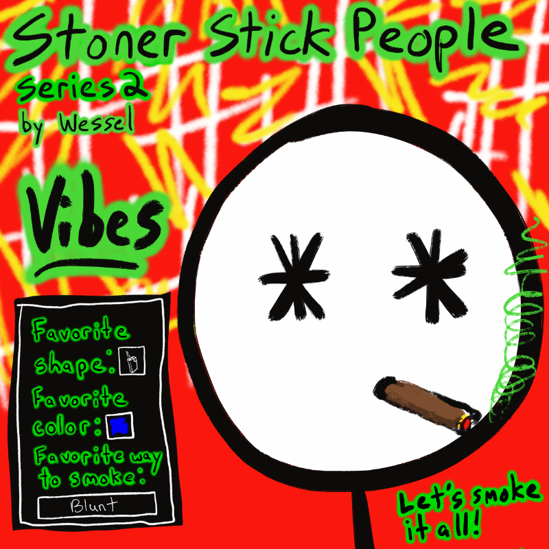 Stoner Stick People Series 2 #1