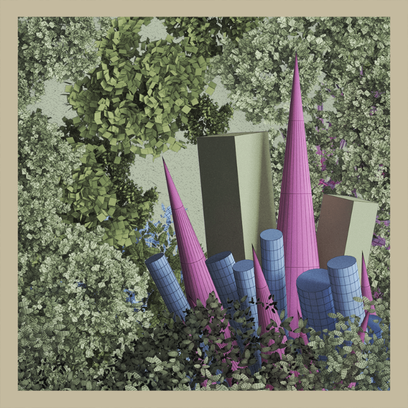 Geo-forest #3dart #50
