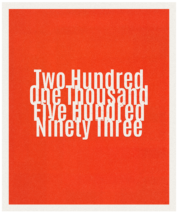 Count #201593