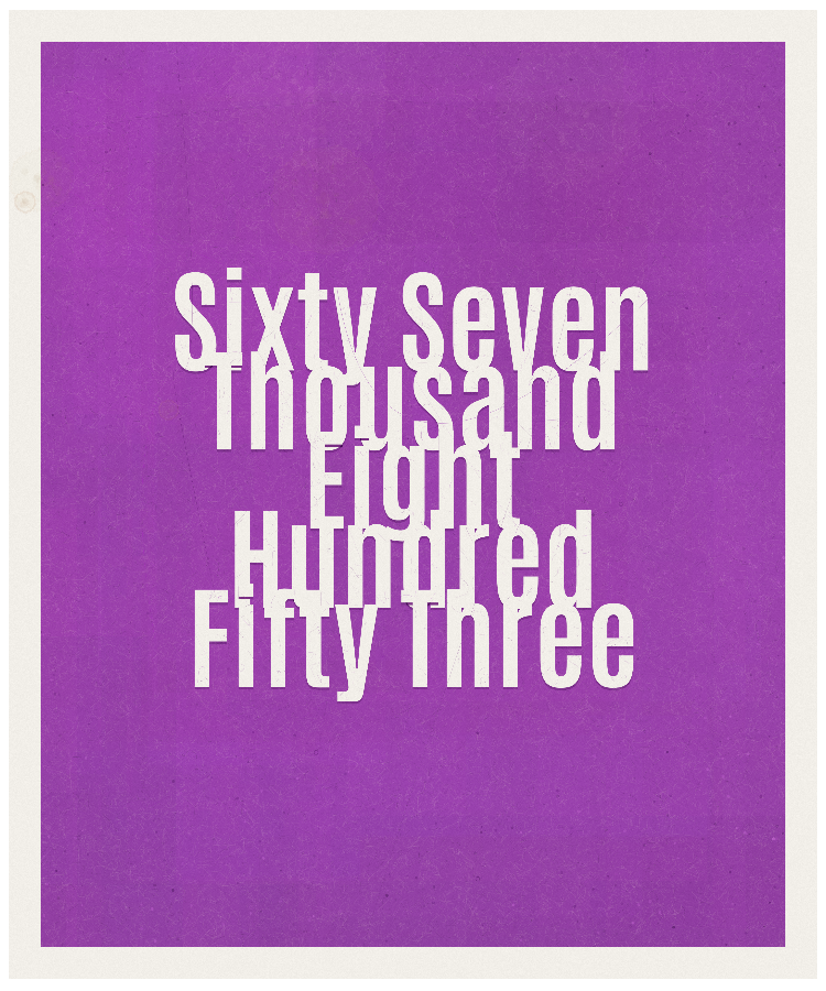 Count #67853