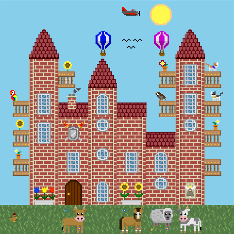 2D Mansion #966