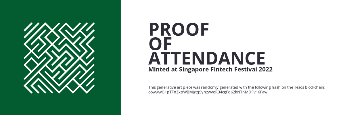 SFF2022 Proof of Attendance Token #1076