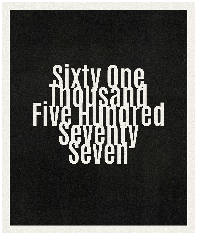 Count #61577