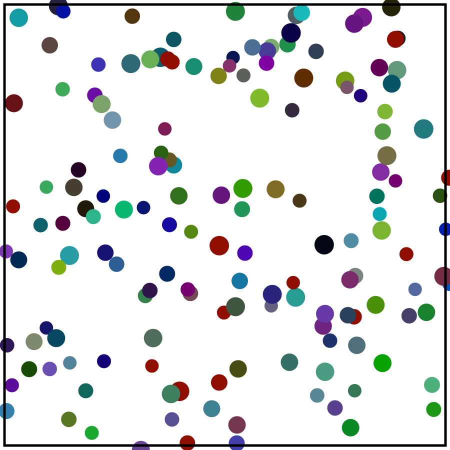 Circle Chasers; 2002/2020; Params #5