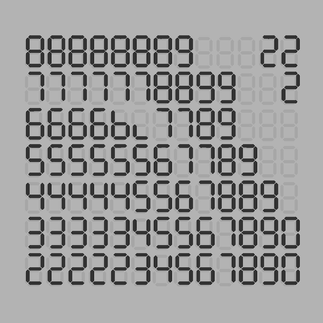 Digits #510