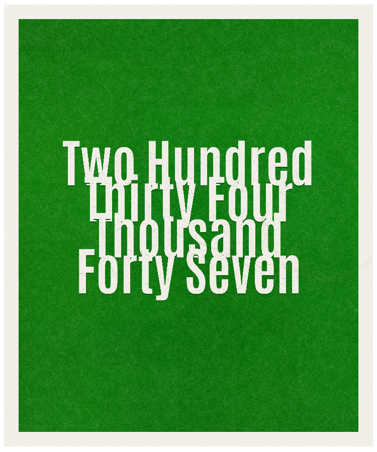 Count #234047