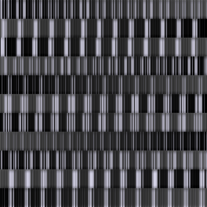 Generative Barcode Helmholtz Illusion #3