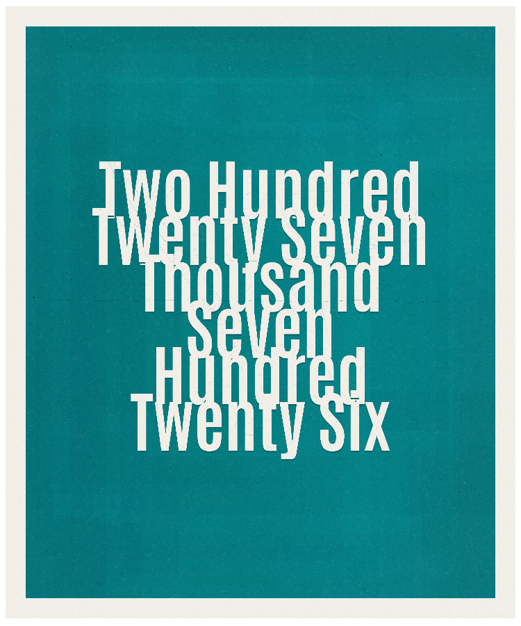 Count #227726