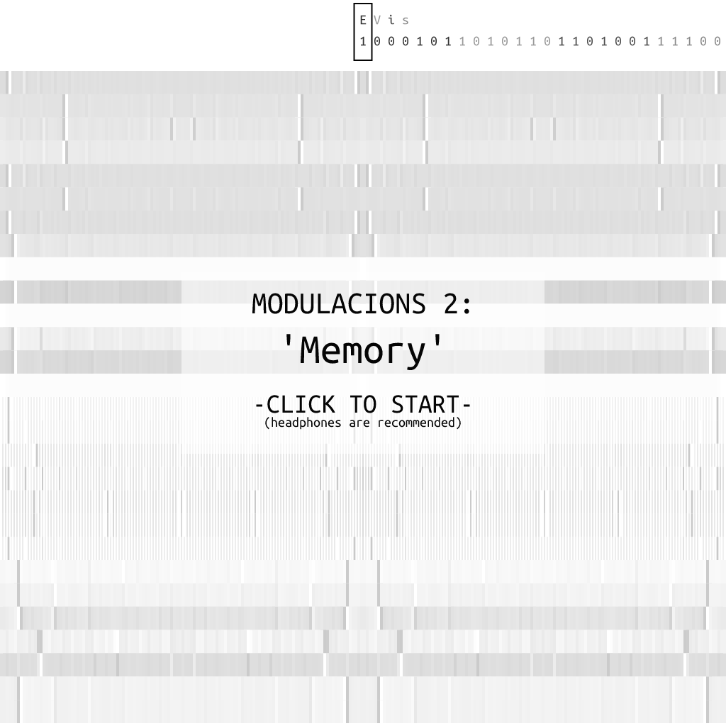 Modulacions 2: 'Memory' (audio) #13