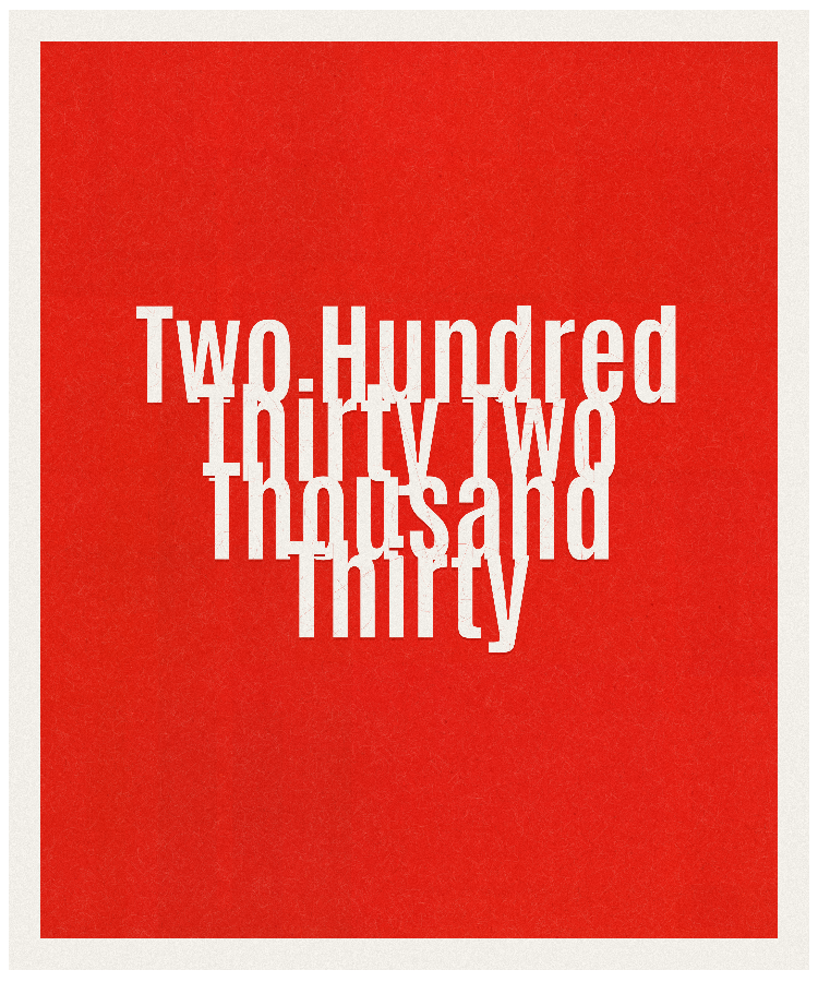 Count #232030