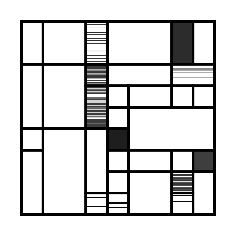 Mono Mondrian #7