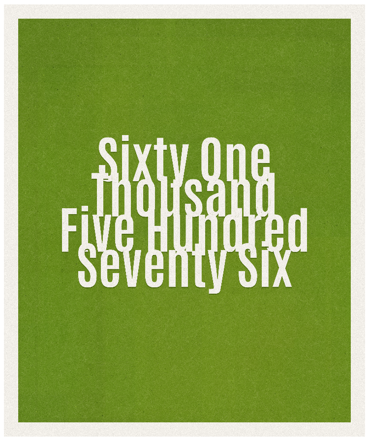 Count #61576