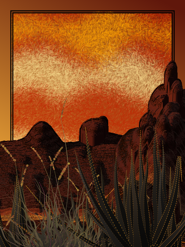 Desert Sun Rising #47