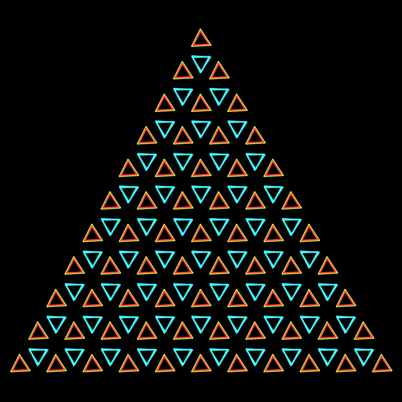 Your Brain on Triangles #75