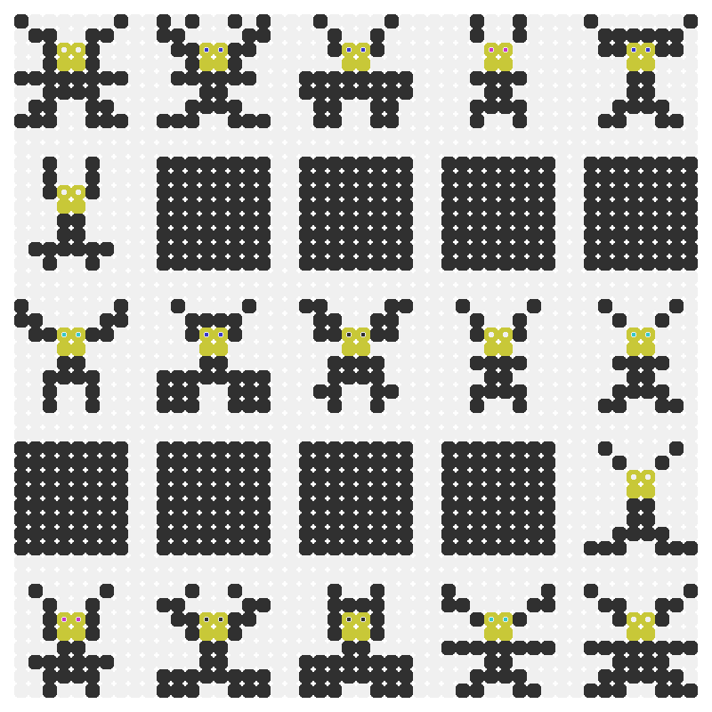 8x8 Pixel Creatures #197