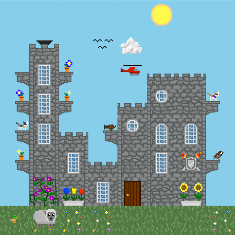 2D Mansion #728