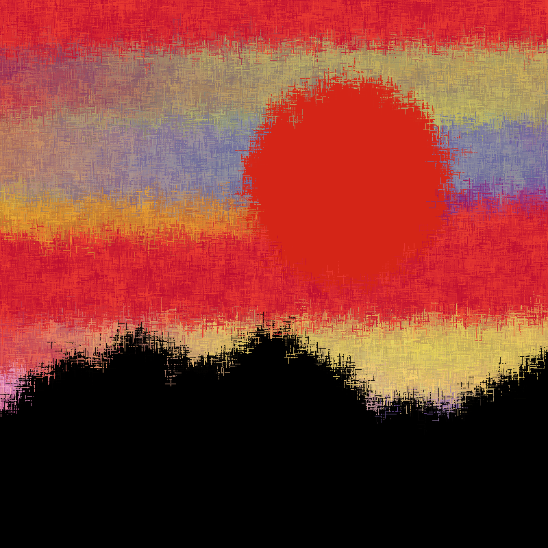 Sunset in memory #2