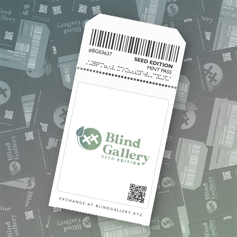 Blind Gallery Mint Pass (Seed Edition) #631