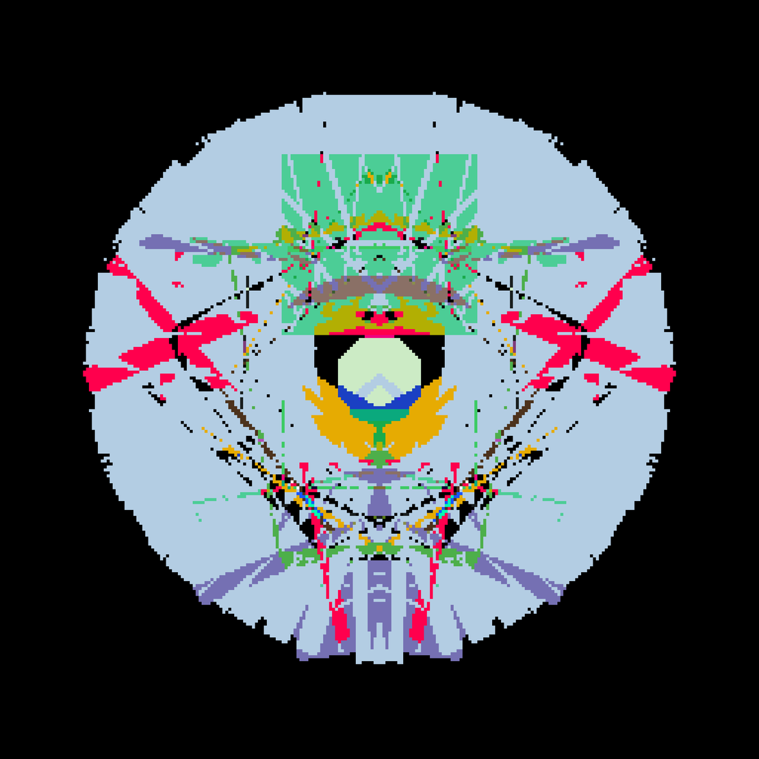 Ideocartography: Planar Slicing Experiment #164