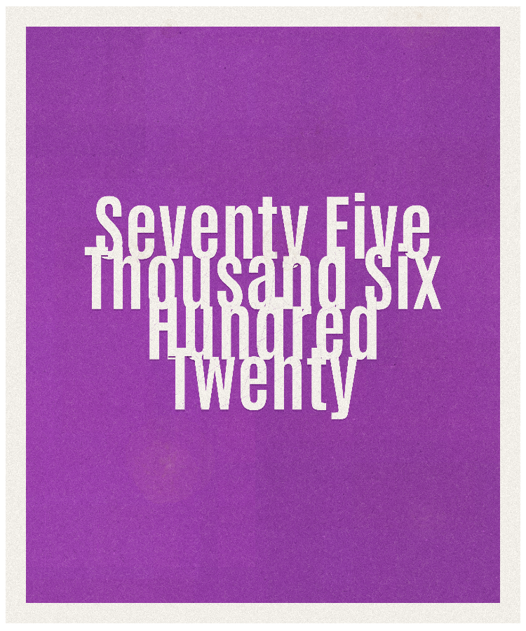 Count #75620