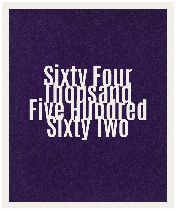 Count #64562