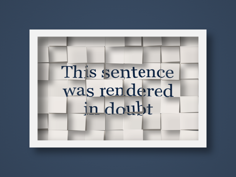 The Metaphor Machine #34767