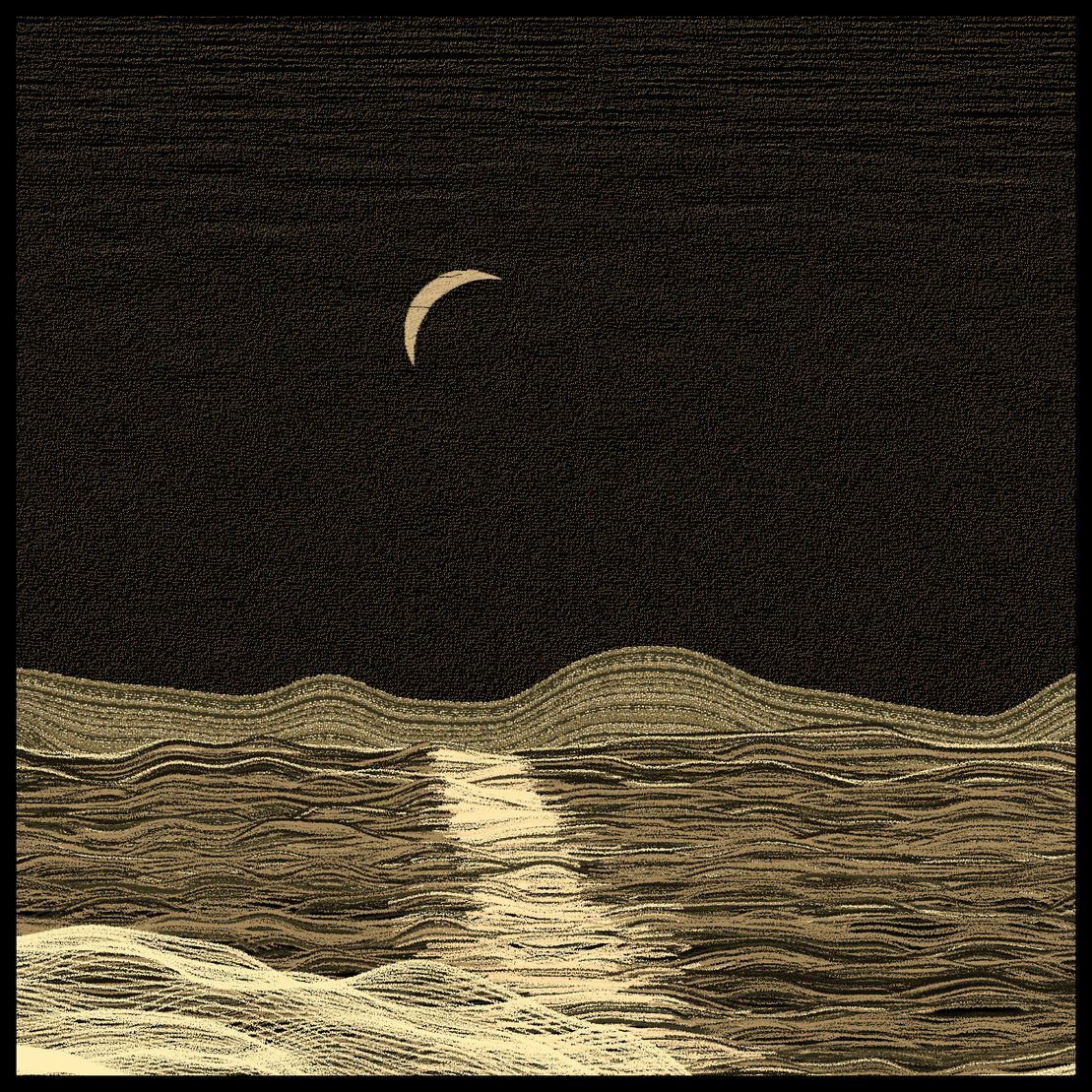 Moonlit Sea #210