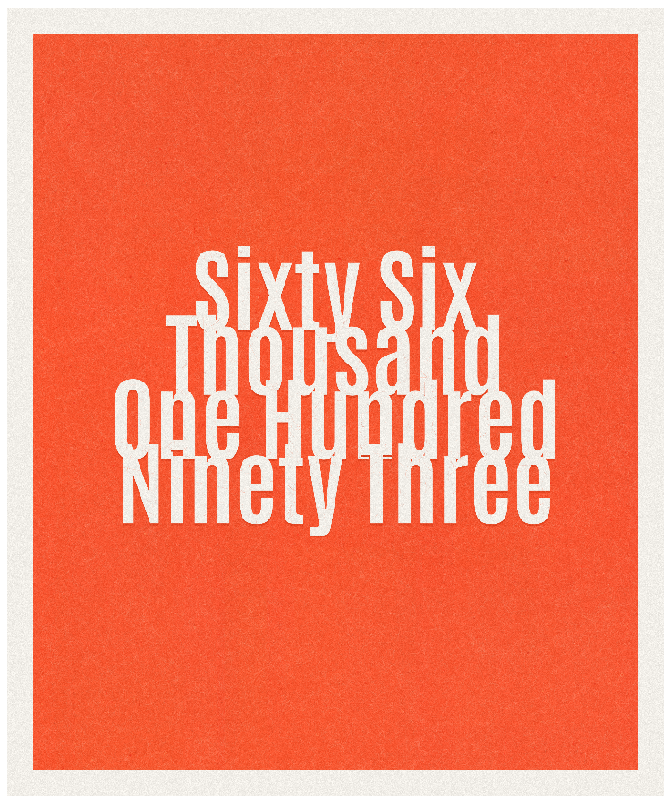 Count #66193
