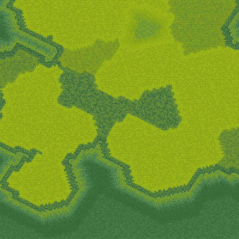 Littlecube Maps: Green Dithering #20