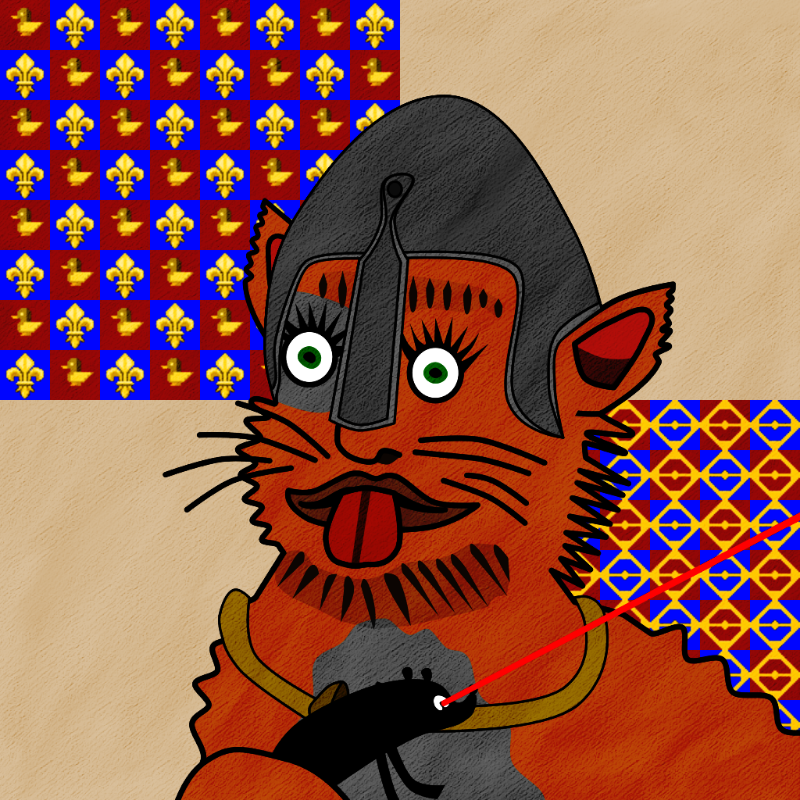 Famous Medieval Cat #62