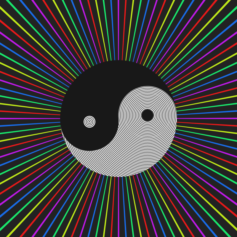 hypnotic Yin and yang #4