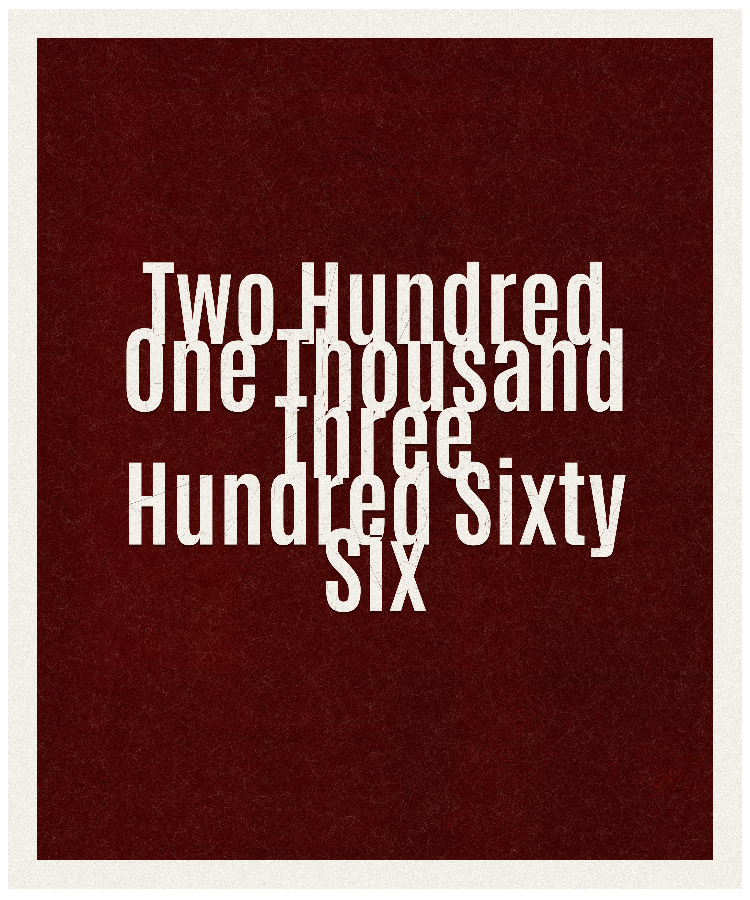 Count #201366