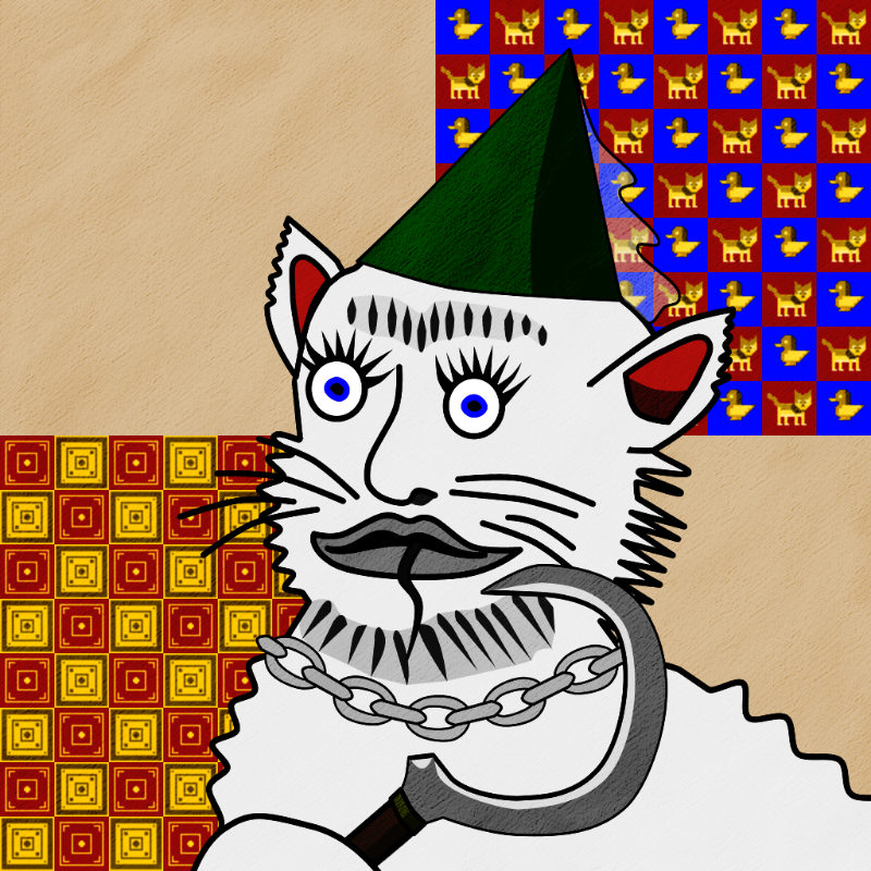 Famous Medieval Cat #32