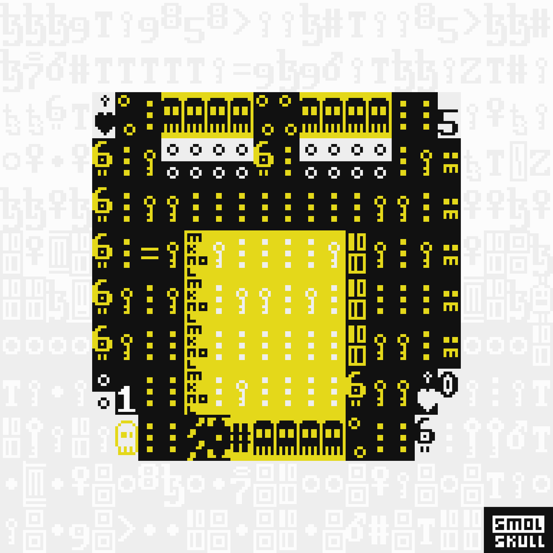 ASCII-SMOLSKULL #1