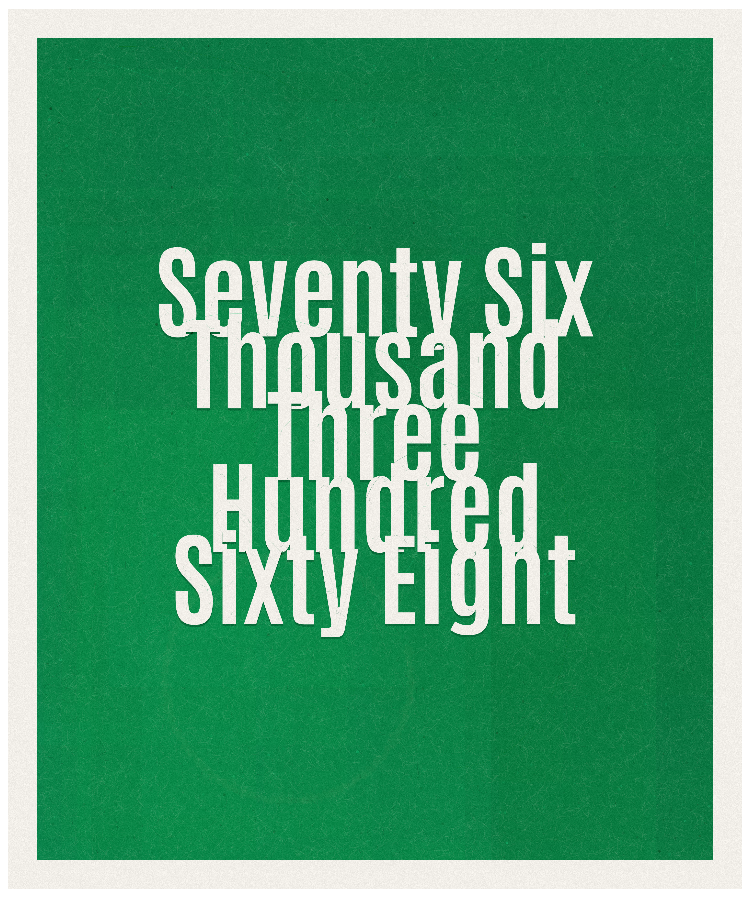 Count #76368