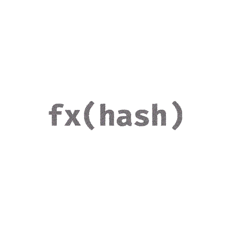 FXHASH Generative Logo #997