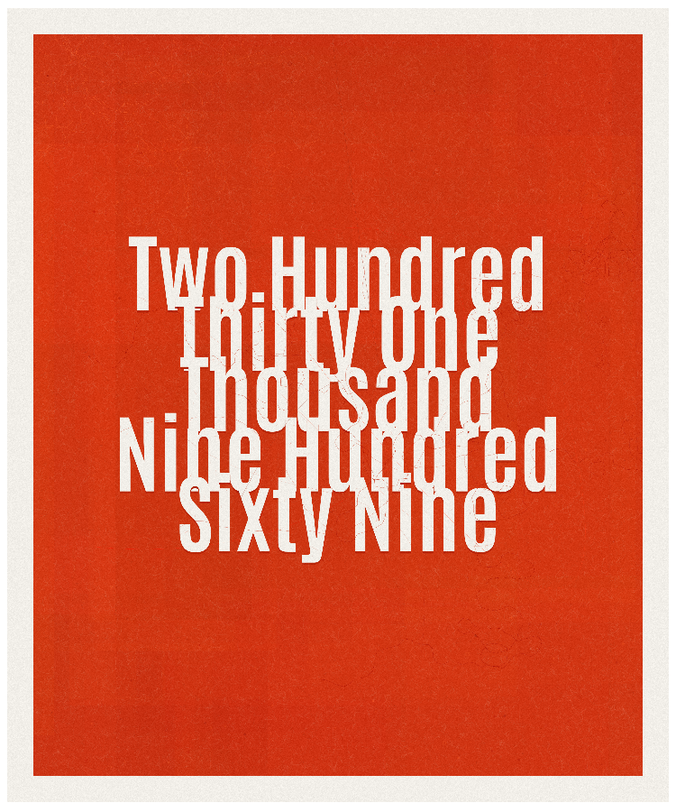 Count #231969
