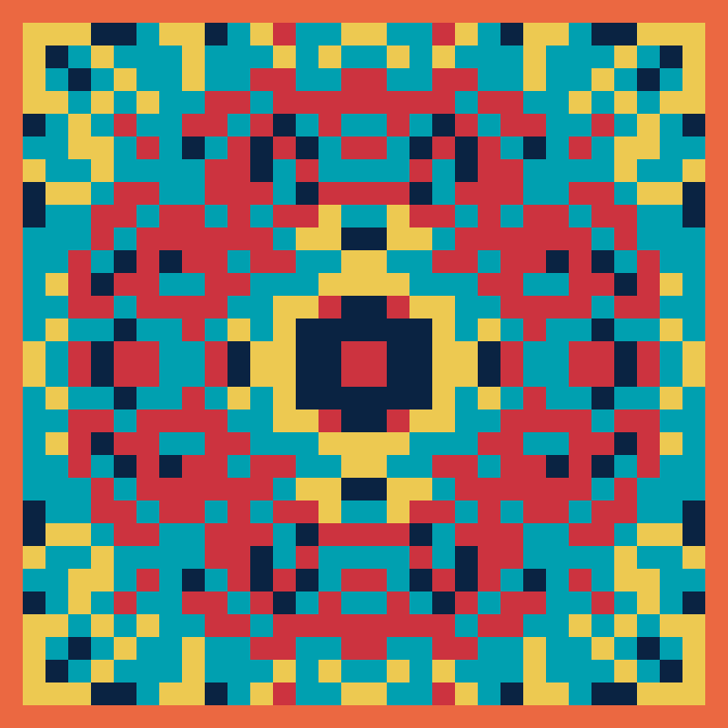 Pixel Mandala #88