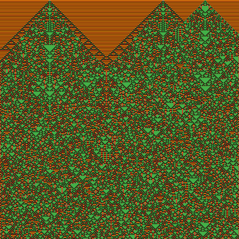 Totalistic Cellular Automata #459