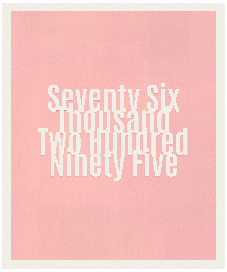 Count #76295